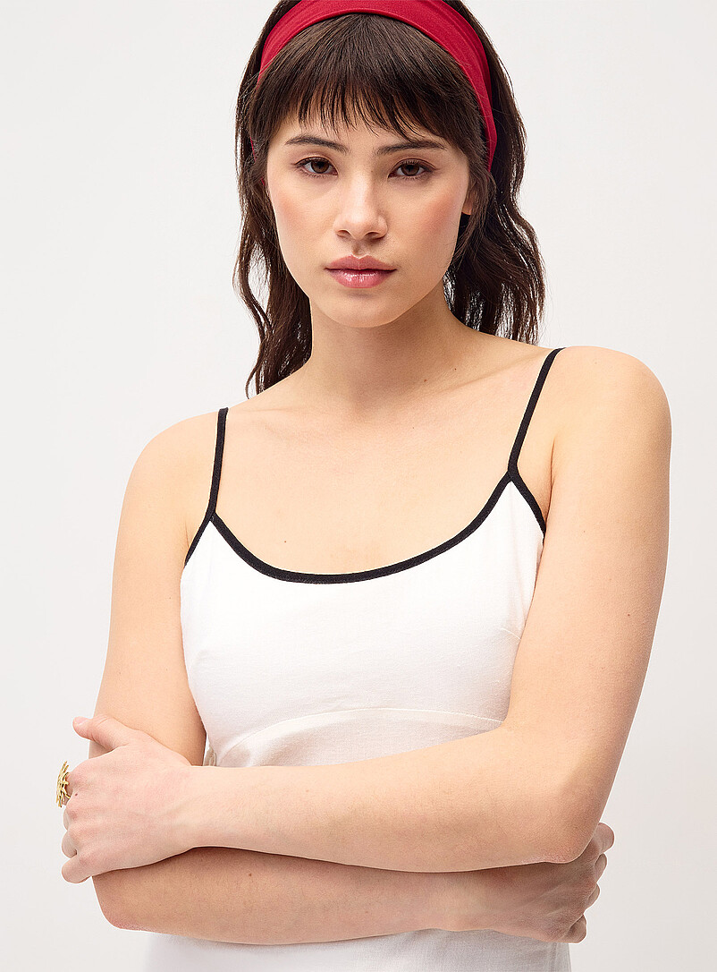 Sewn-in bra midi dress product image 2
