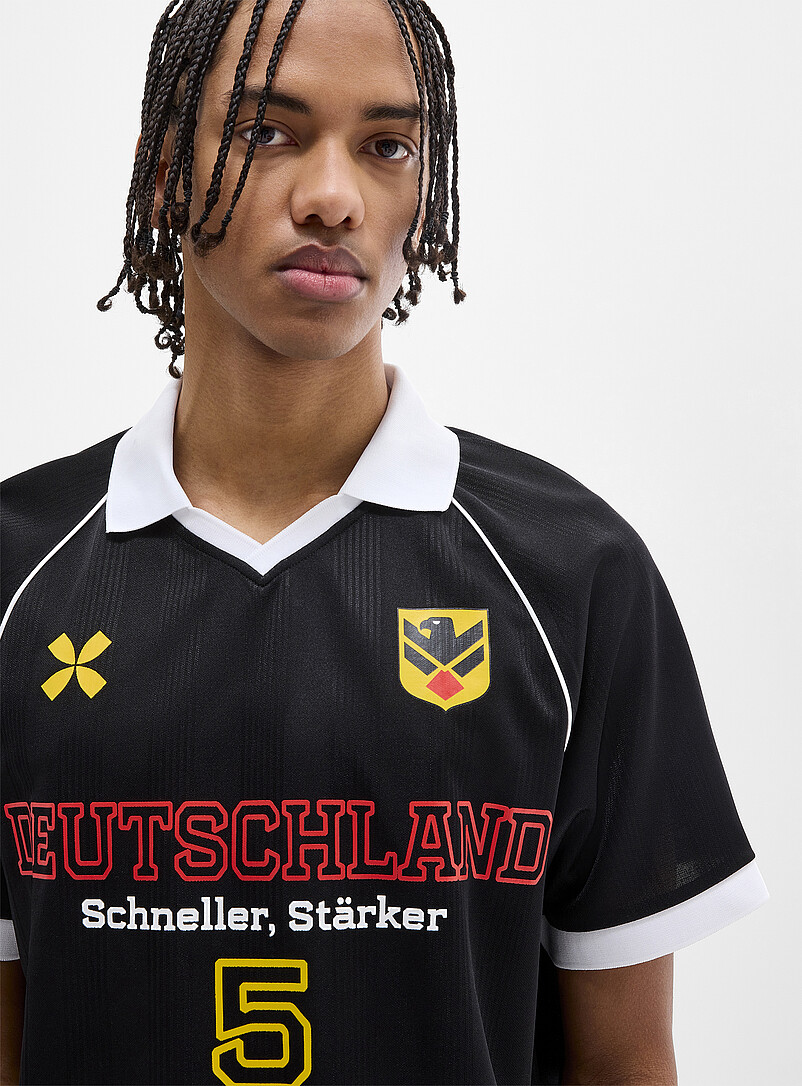 Multi-logo soccer jersey product image 2