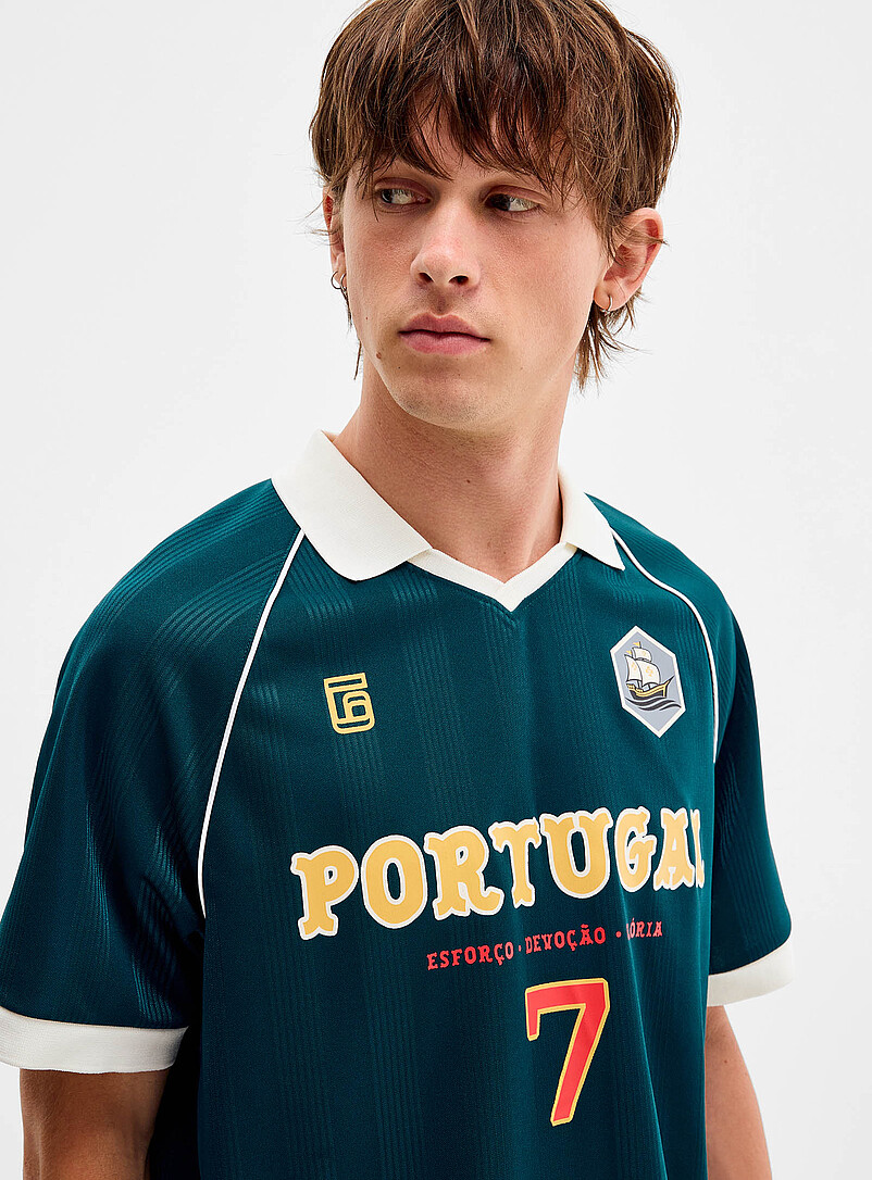 Multi-Logo Soccer Jersey