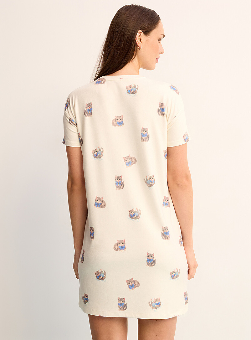 Cute patterns ultra-soft sleep tee product image 2