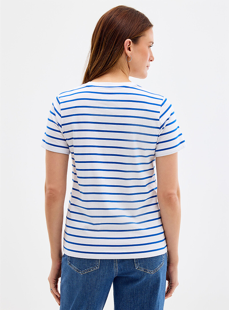 Printed loose organic cotton tee product image 3