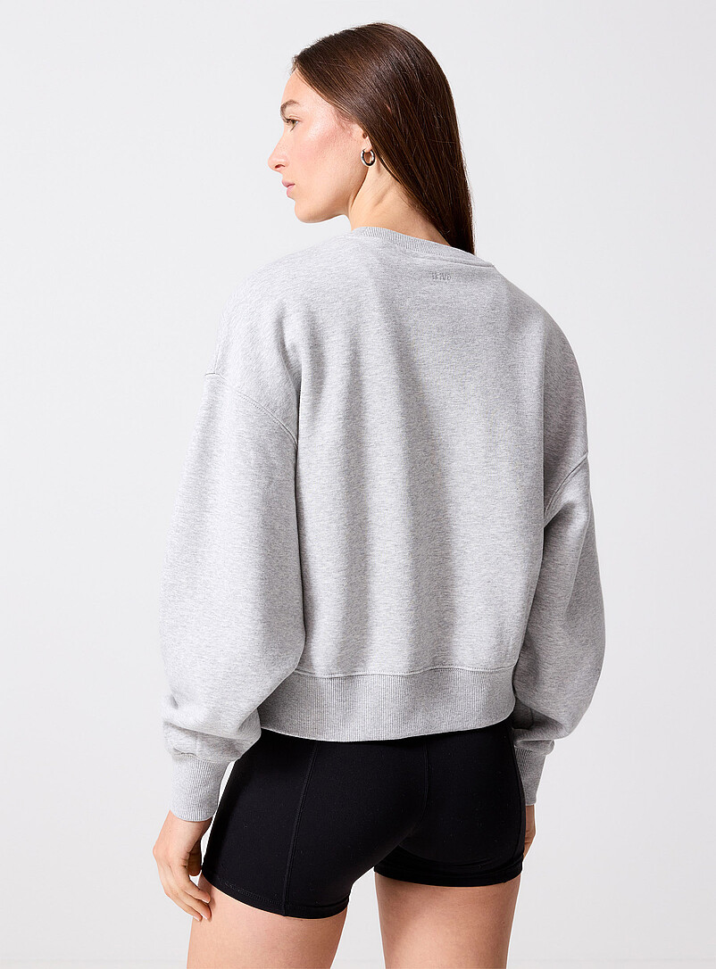 Boxy fleece jersey sweatshirt product image 2