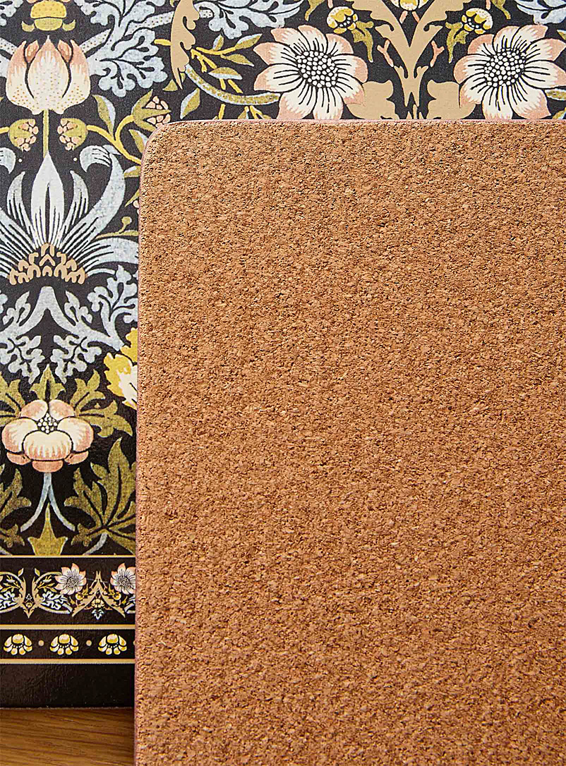 Strawberry thief laminated cork placemats Set of 4 product image 3