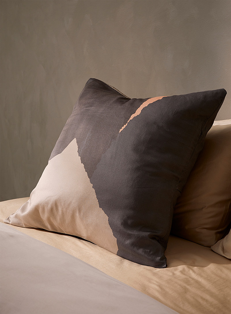 Linen House: Le couvre-oreiller euro art abstrait Assorti