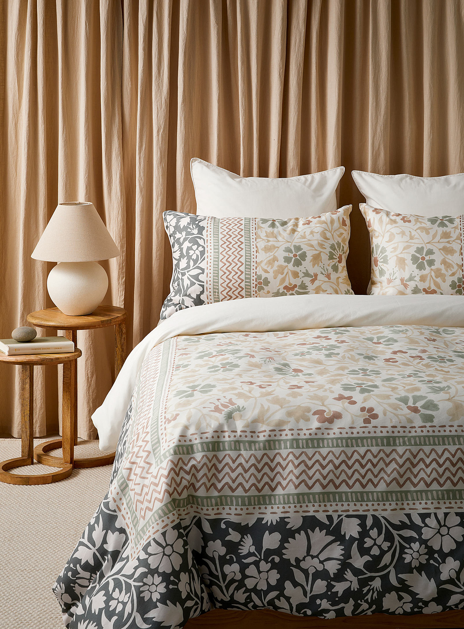 Linen House - Floral tableau duvet cover set