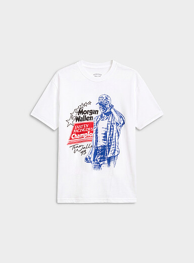 Le 31 White Morgan Wallen T-shirt for men