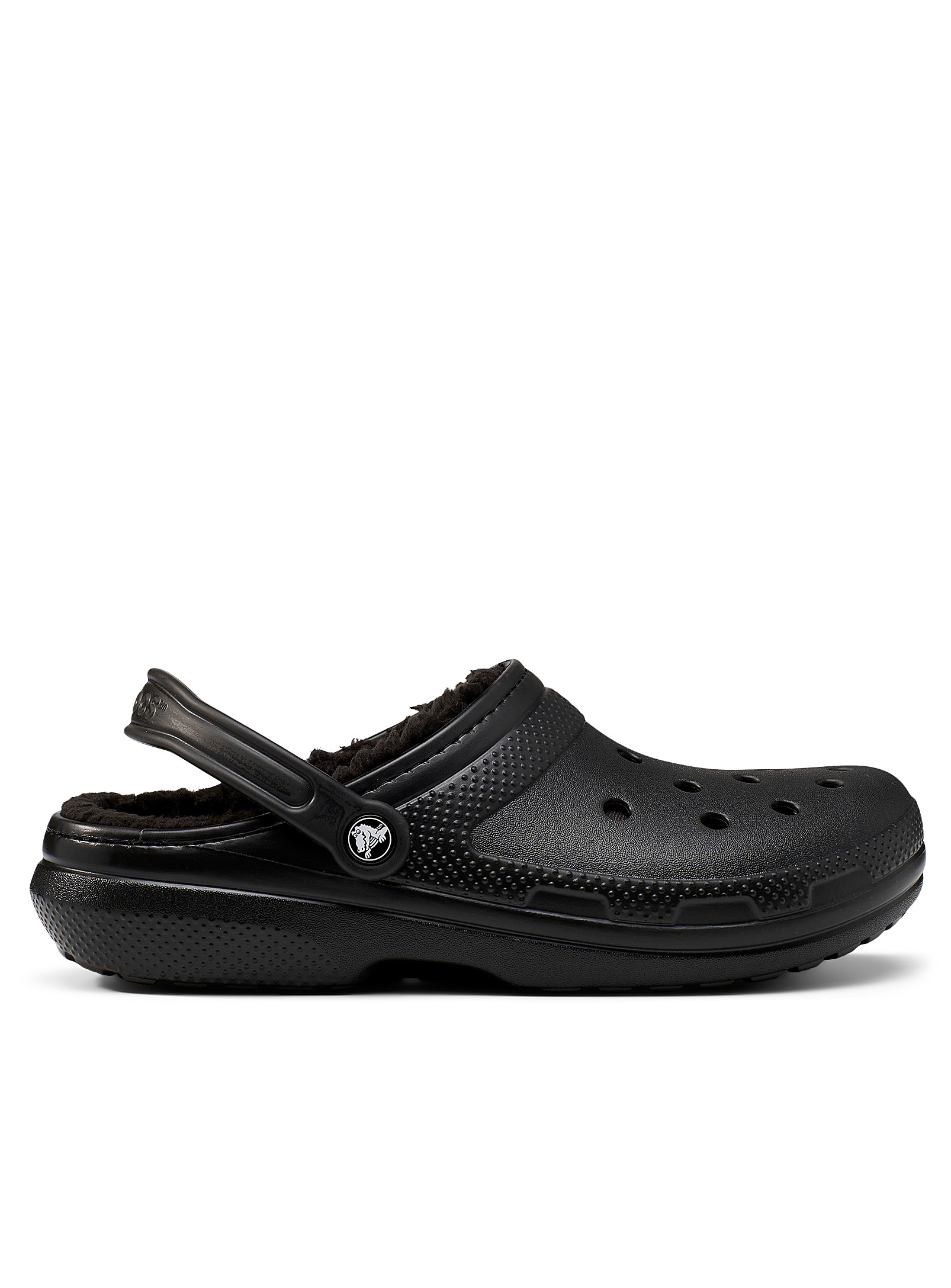 Crocs Classic Lined Clog Unisex In Black