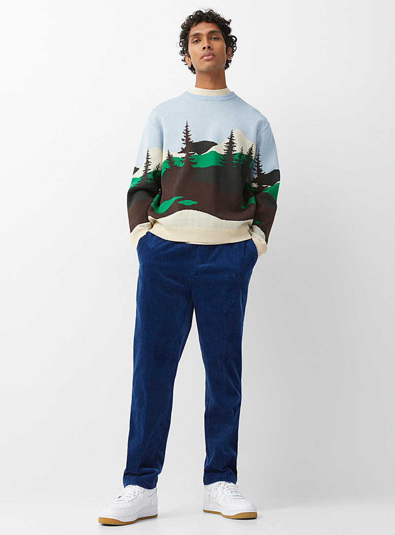 Pantalon Utilitaire Jeans Bleu Cobalt Kowtow By Rudy Jude - Taille 0 - Coupe Droite En Coton - Neuf Sans étiquettes