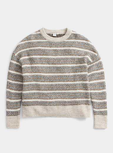 Vintage jacquard sweater | Twik | Shop Women's Sweaters | Simons