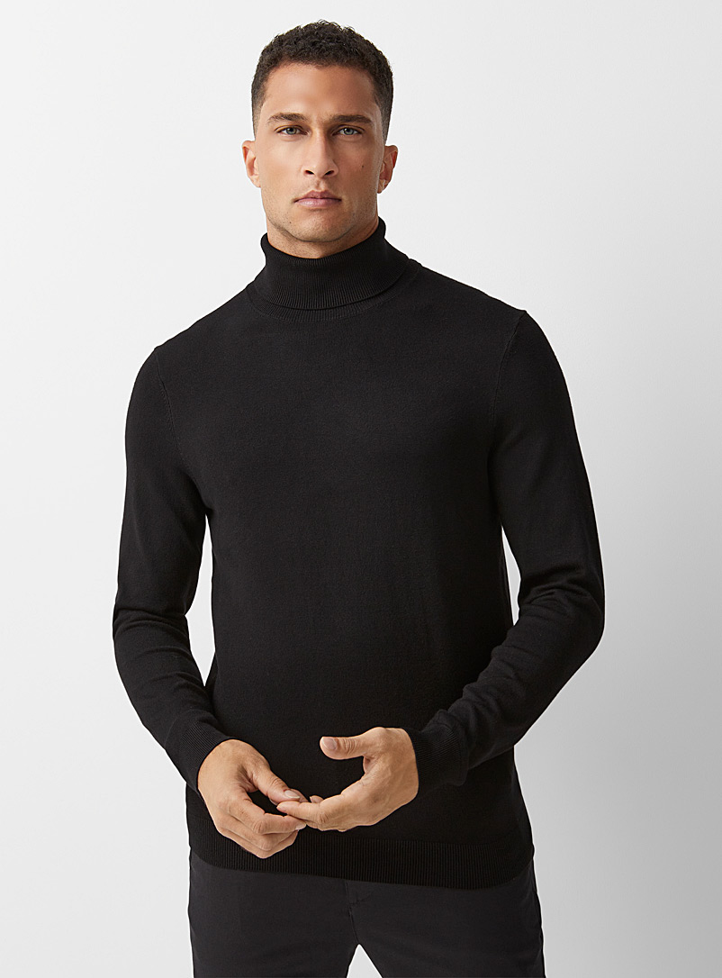 Fine knit turtleneck | Le 31 | Shop Men's Turtleneck Sweaters Online ...