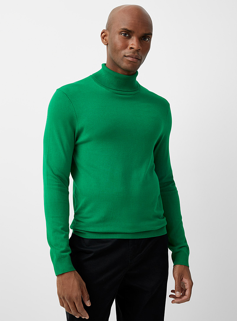Fine knit turtleneck | Le 31 | Shop Men's Turtleneck Sweaters Online |  Simons