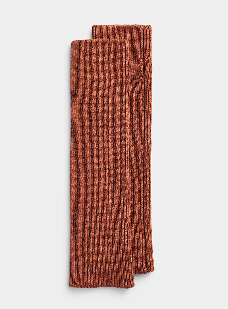 Simons Toast Long eco-friendly merino wool wrist warmer for women