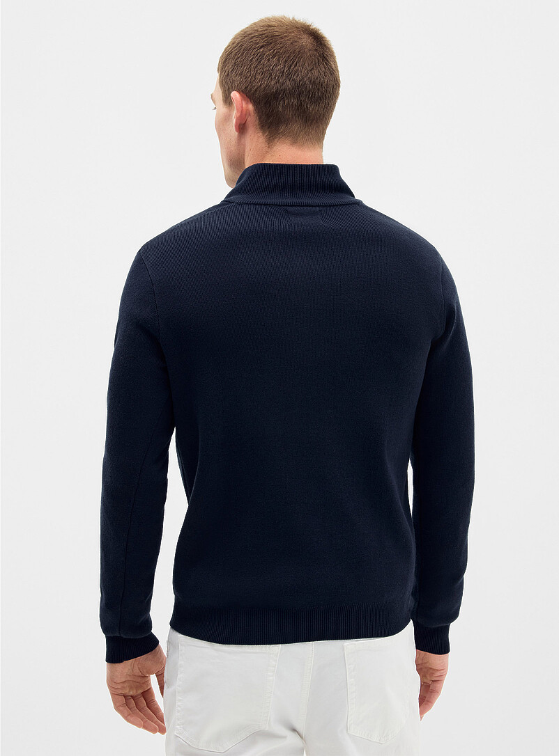 Zip-up mock-neck sweater | Le 31 | Men's Sweaters & Cardigans | Simons