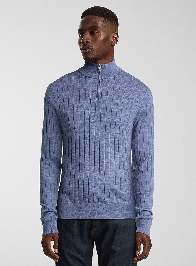 Chandail Bleu Cyrillus Pour Garçon Taille 16 Ans - Occasion Très Bon état