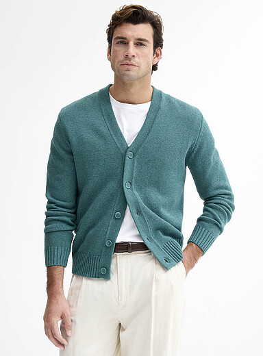 Soft knit minimalist cardigan