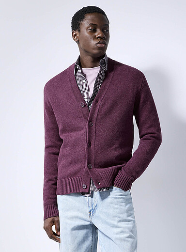 Soft knit minimalist cardigan