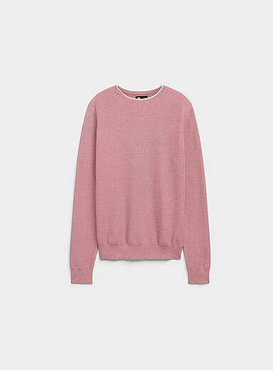 Honeycomb knit sweater