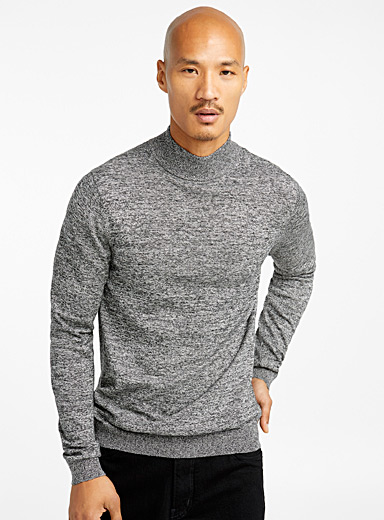 Mock-neck sweater | Le 31 | Shop Men's Turtleneck Sweaters Online | Simons