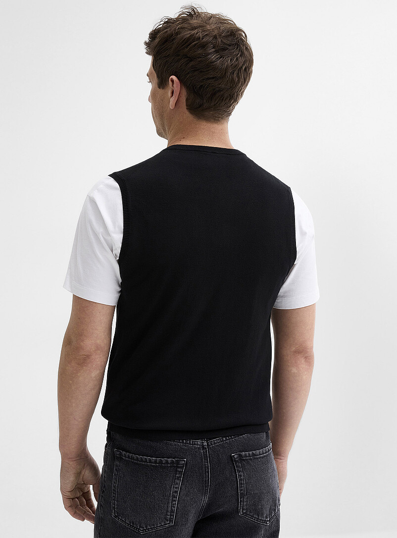 Soft knit vest product image 2