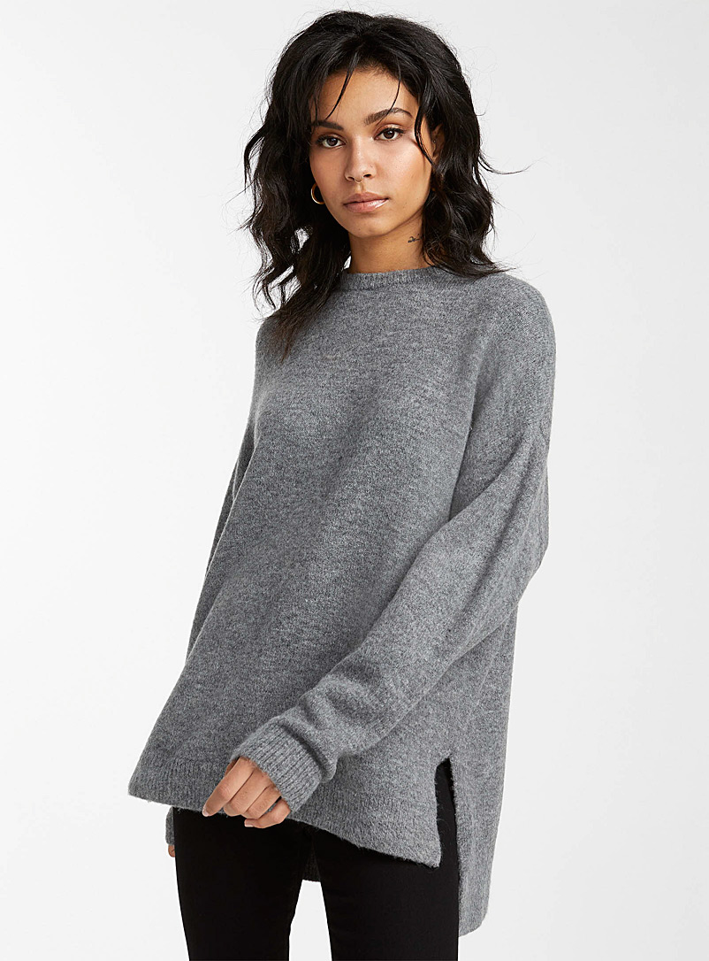 Oversized side-slit sweater | Icône 