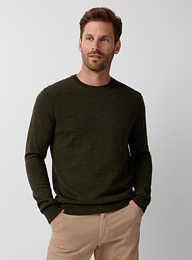 Responsible merino crew-neck sweater 