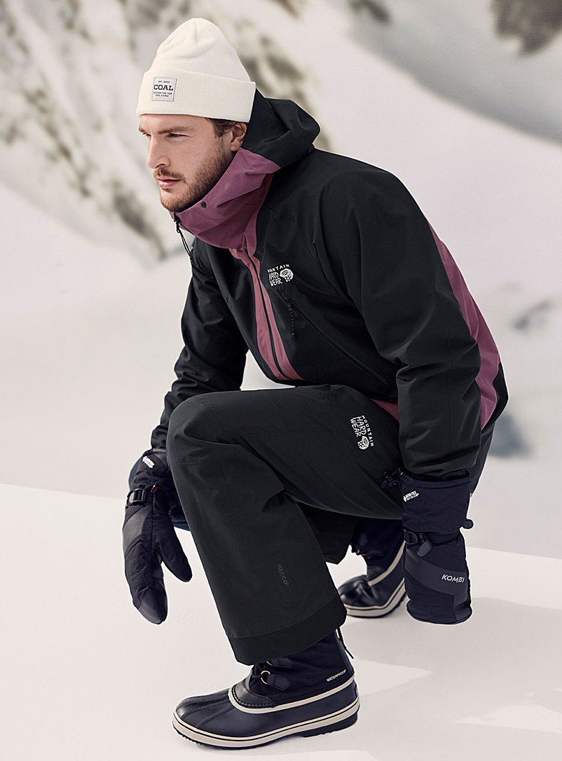 Mountain Hardwear Black GORE-TEX Sky Ridge pant Regular fit for men