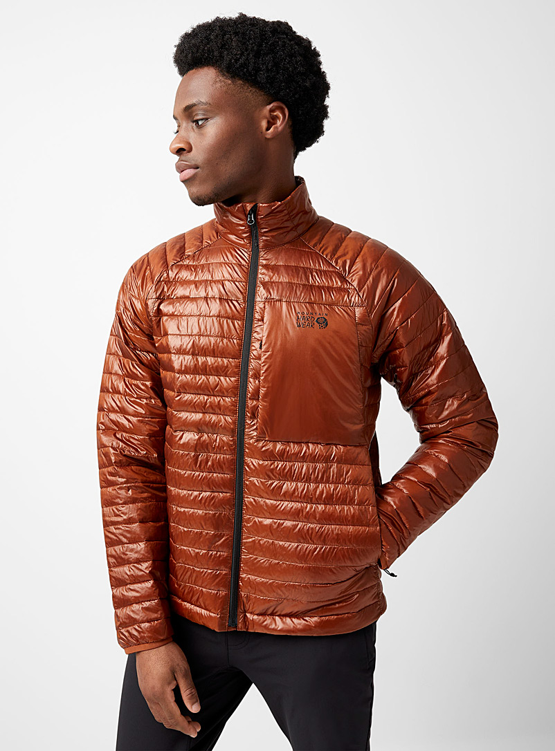 Mountain Hardwear: La veste matelassée Ventano Cuivre rouille pour homme
