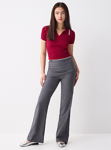Flared dress skirt-pant