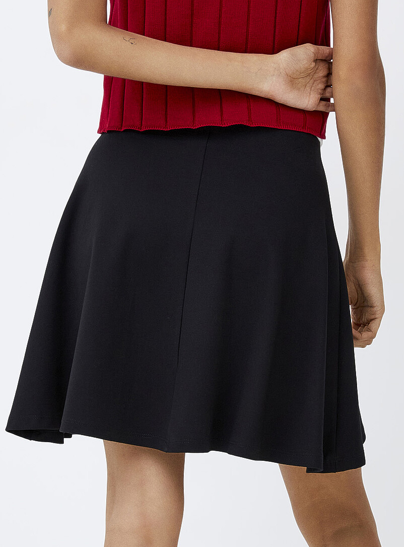 Thick jersey skater miniskirt product image 3
