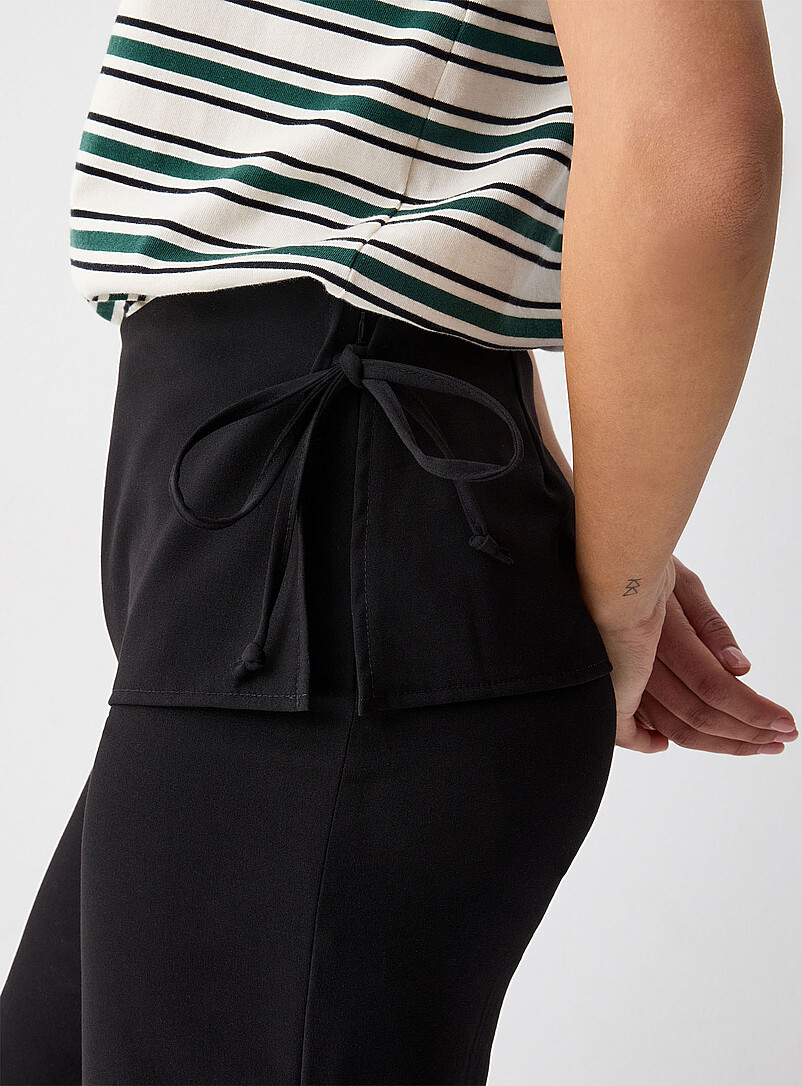 Side tie wraparound dress pant product image 2
