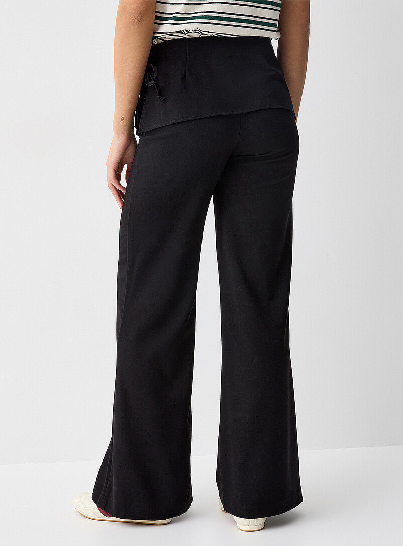 Side tie wraparound dress pant product image 3