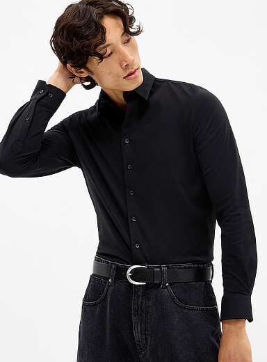 Soft stretch shirt <b>Regular fit</b>