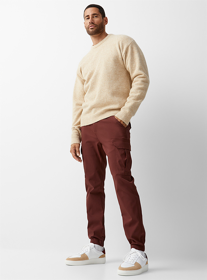 Projek Raw Copper Ultra-stretch cargo pant Slim fit for men