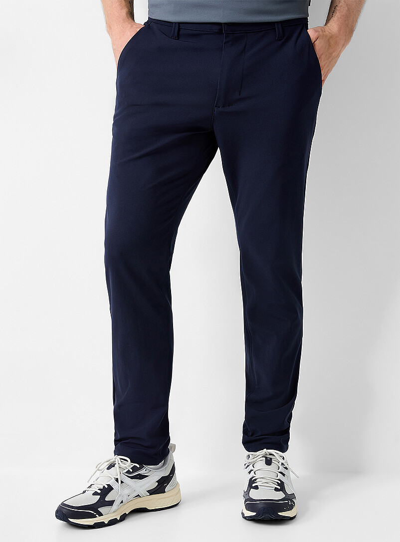 Projek Raw: Le pantalon extensible 5 poches Noir pour homme