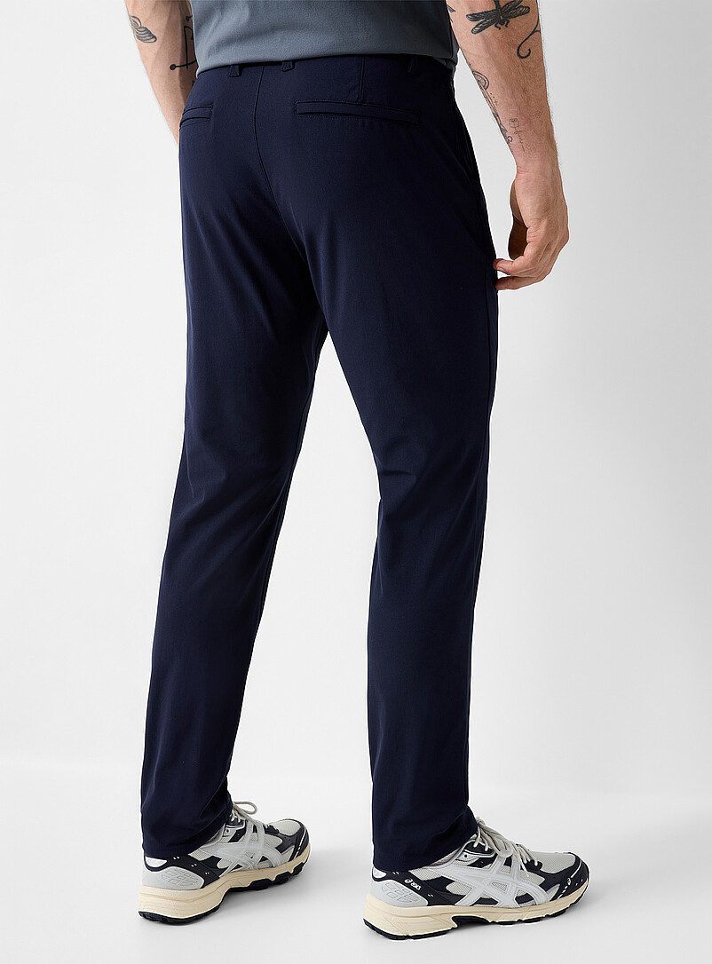 Projek Raw: Le pantalon extensible 5 poches Noir pour homme