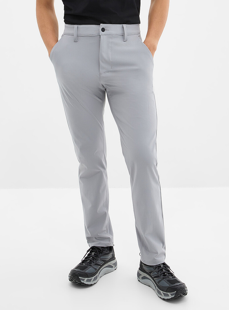 Projek Raw: Le pantalon extensible 5 poches Noir pour homme