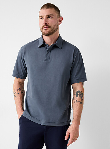 Le polo de golf jersey peau de p&ecirc;che