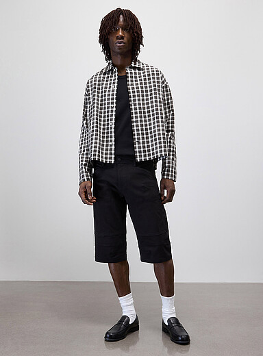 Le bermuda toile extensible