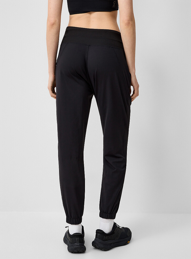 Projek Raw: Le jogger ultradoux taille haute Noir pour femme