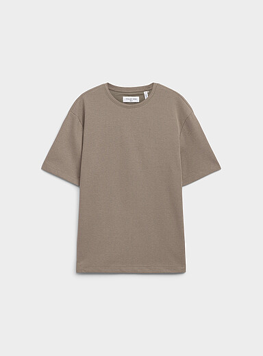 Le t-shirt jersey textur&eacute;