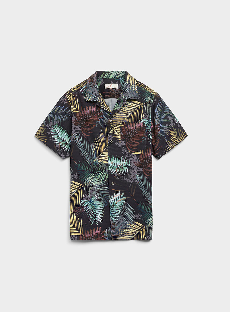 Colourful Foliage Camp Shirt