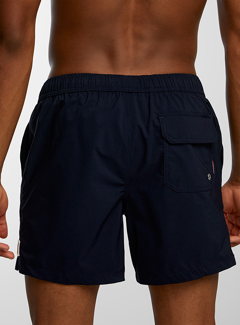 Printed compression-liner swim short product image 3