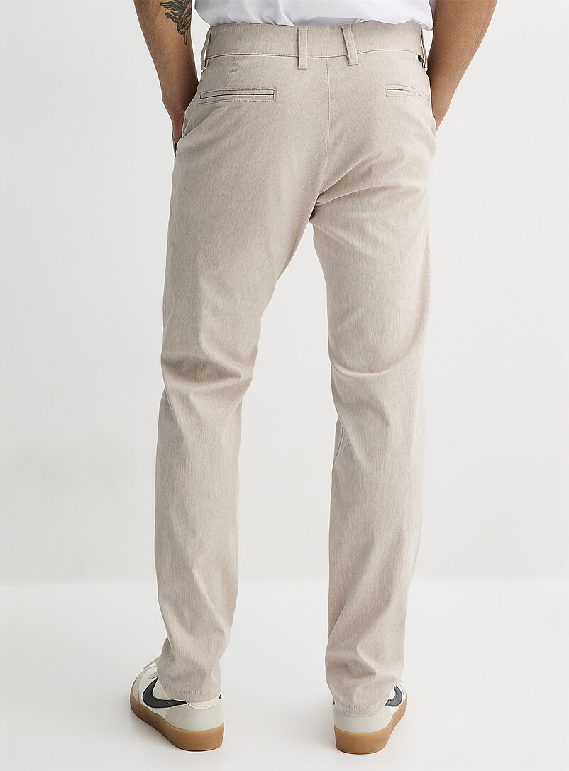 Chambray-like stretch pant Slim fit product image 3