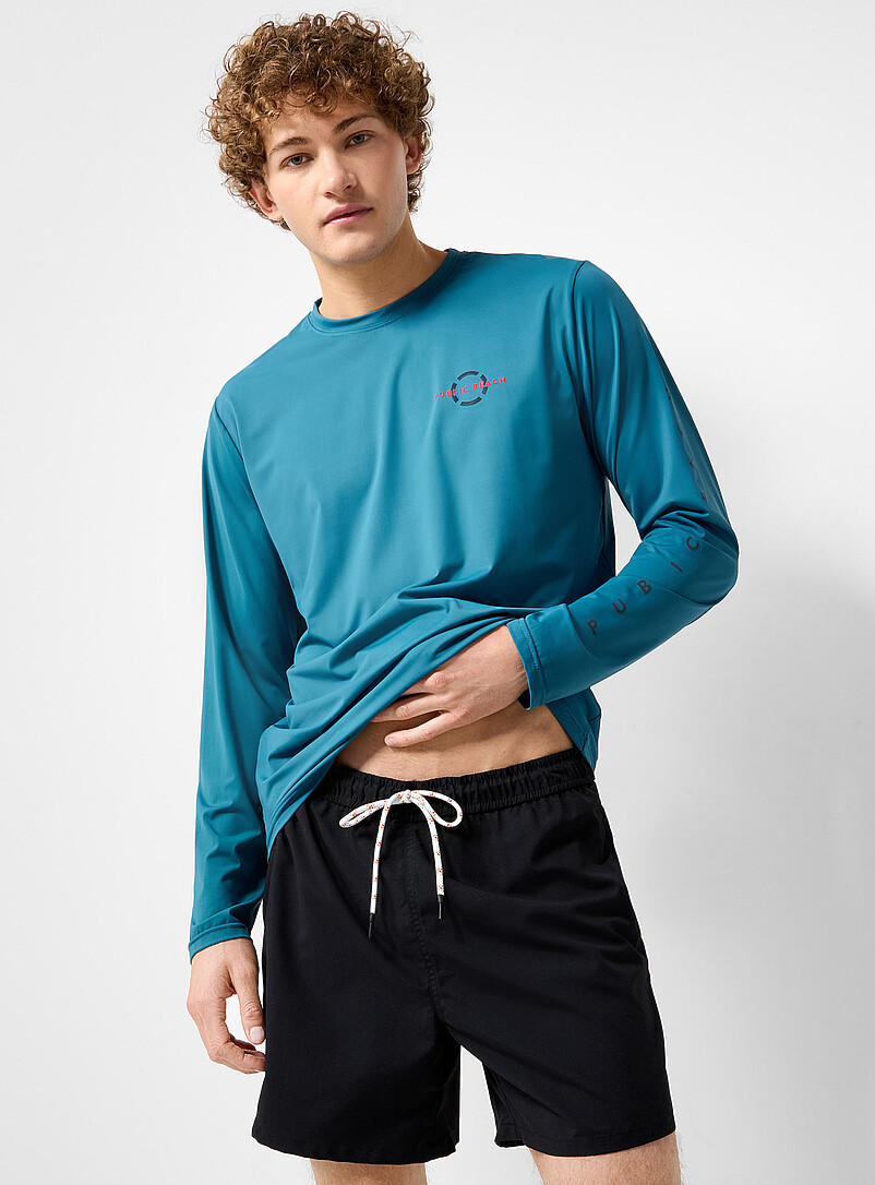 Logo Long-Sleeve Rashguard T-Shirt