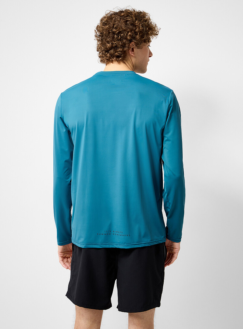 Logo long-sleeve rashguard T-shirt product image 2