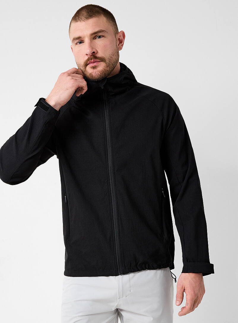 Hooded Stretch Windproof Shell Jacket