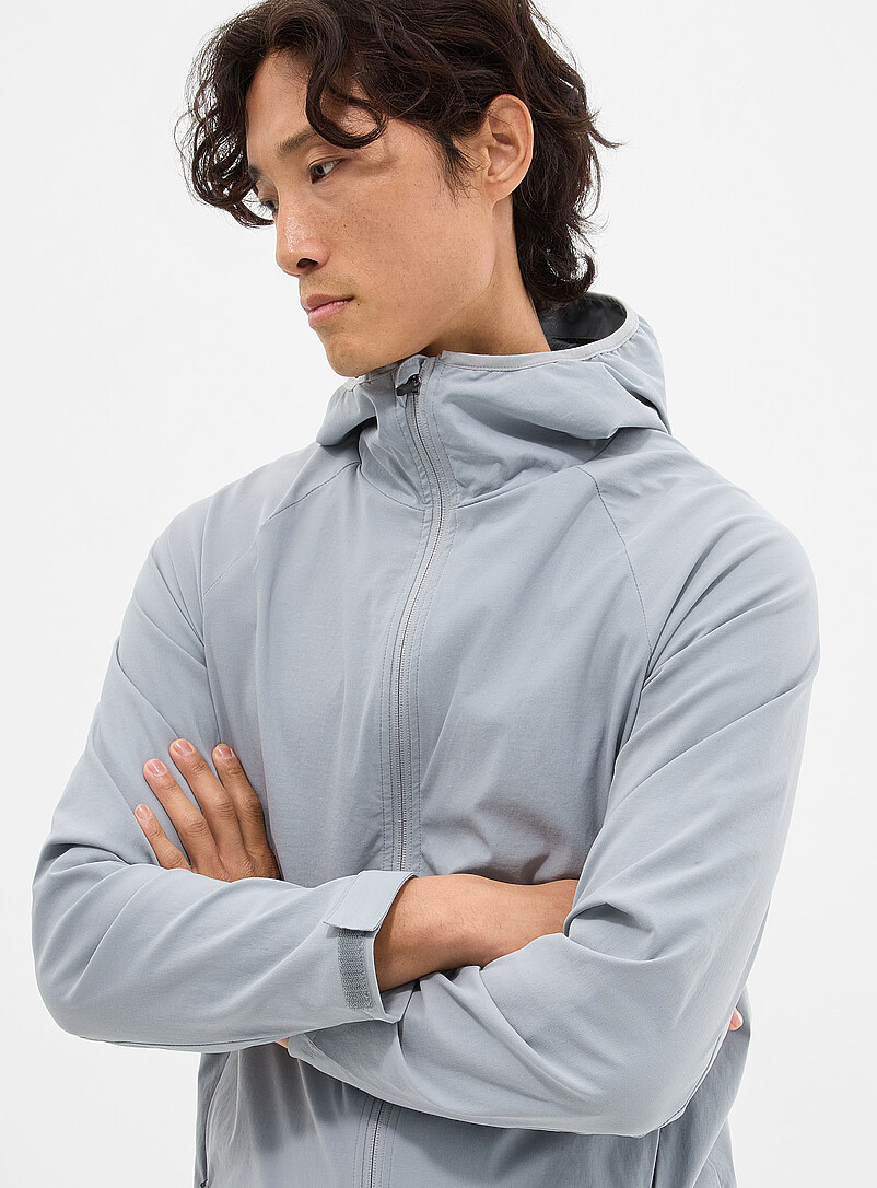 Hooded Stretch Windproof Shell Jacket