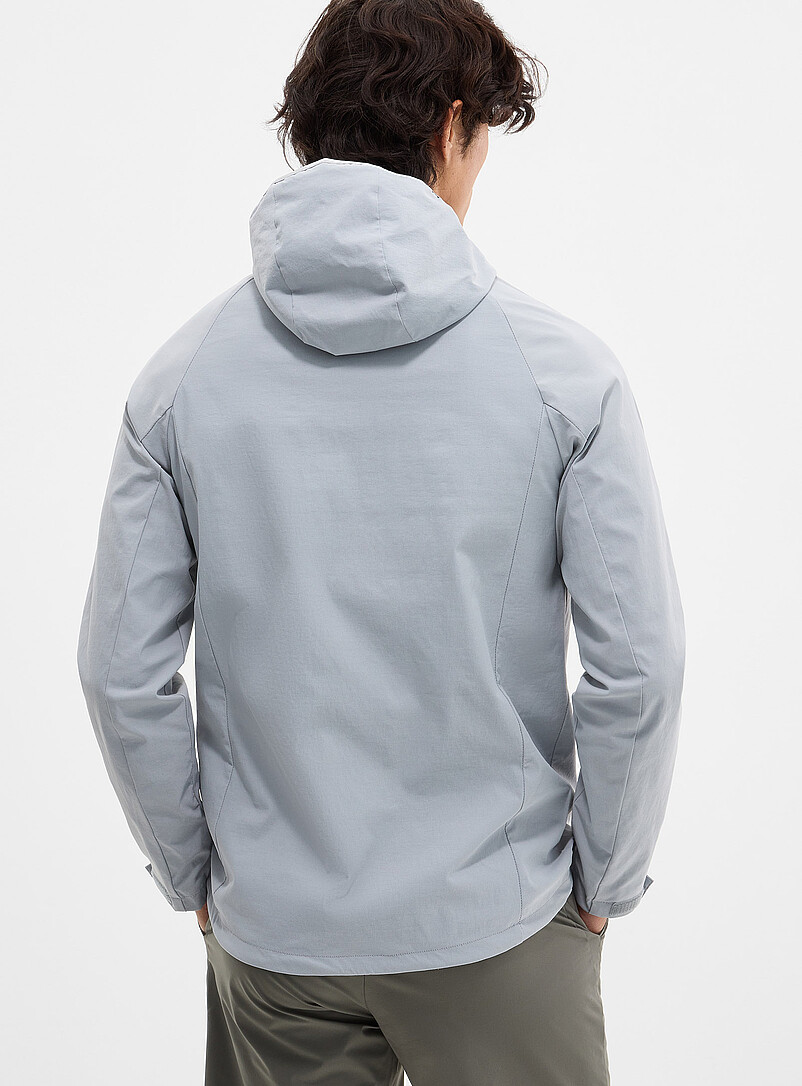 Hooded stretch windproof shell jacket product image 3