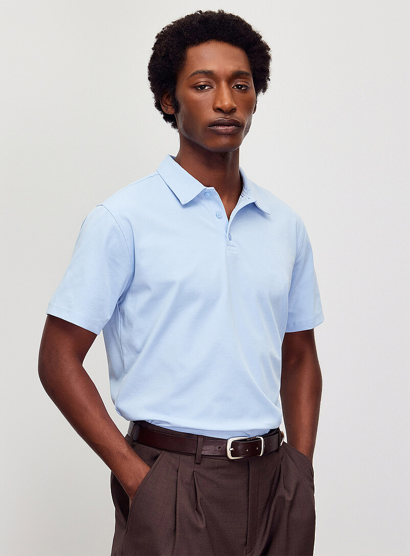 Minimalist Jersey Polo
