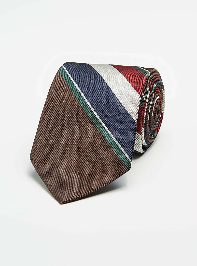 Le 31 Assorted Retro stripe tie for men